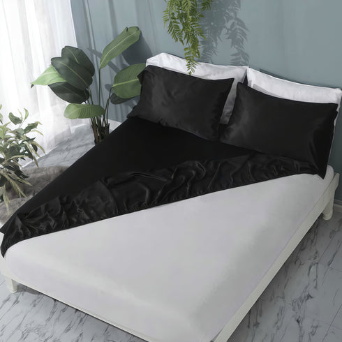 19 Momme Silk Fitted Sheet (1 pcs) (T)
